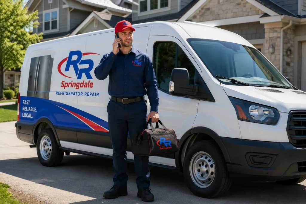 Commercial refrigerator repair technician in Springdale AR